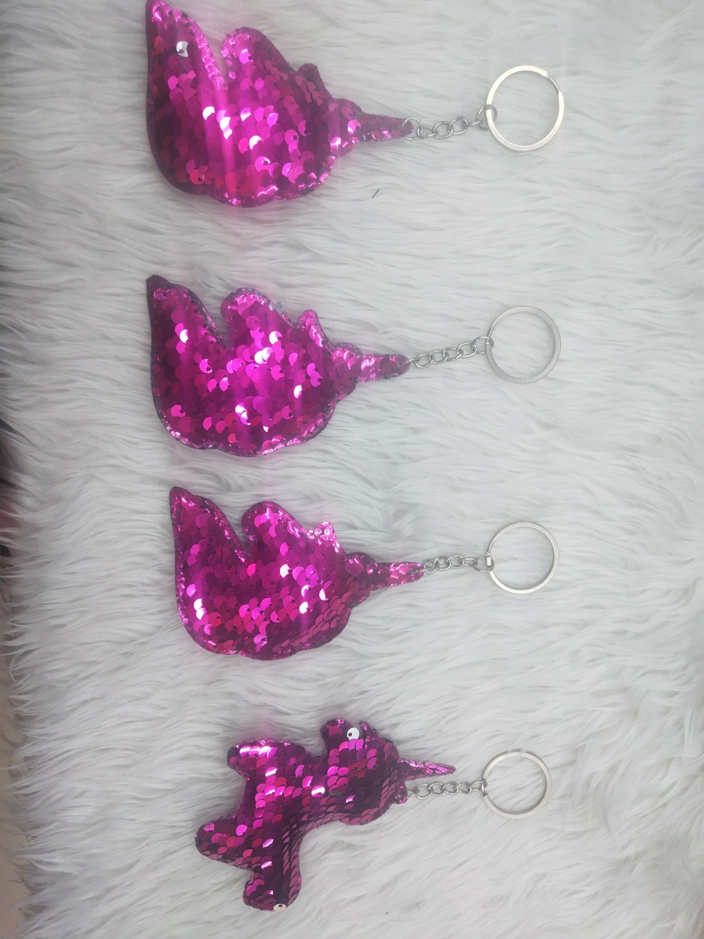 Sequin Multi-Functional Love Bag Animal Pattern Keychain Pendant Series