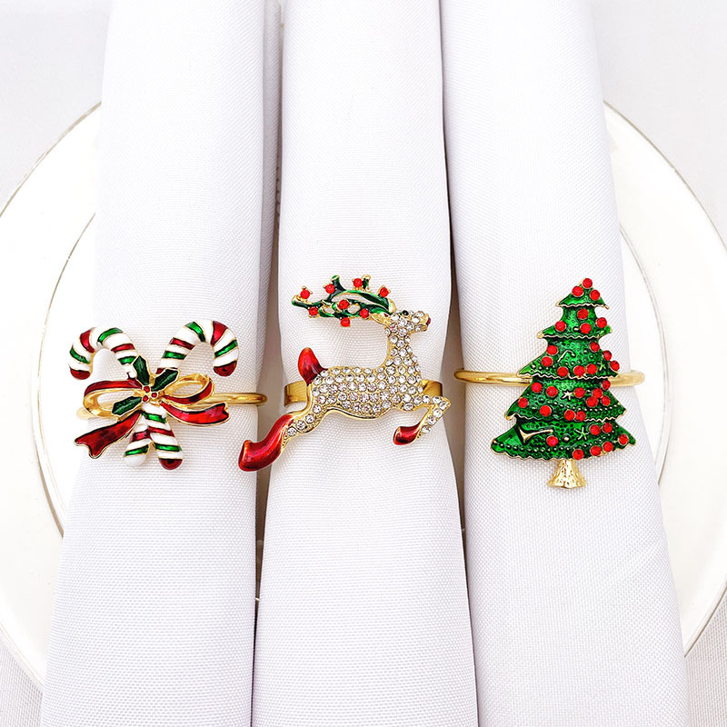 Hotel Western Food Green Christmas Tree Napkin Ring Napkin Ring Alloy Diamond Napkin Ring Napkin Ring Wholesale Hotel Western Food Green Christmas Tree Napkin Ring Napkin Ring Alloy Diamond Napkin Ring Napkin Ring Wholesale