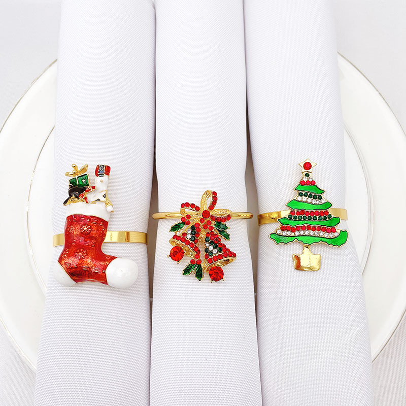 Hotel Western Food Green Christmas Tree Napkin Ring Napkin Ring Alloy Diamond Napkin Ring Napkin Ring Wholesale Hotel Western Food Green Christmas Tree Napkin Ring Napkin Ring Alloy Diamond Napkin Ring Napkin Ring Wholesale