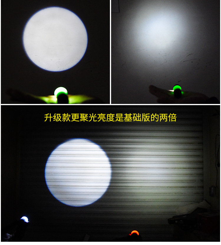 Super Bright Mini Torch USB Rechargeable Pocket Keychain Small Flashlight Led Strong Light Waterproof Travel Portable