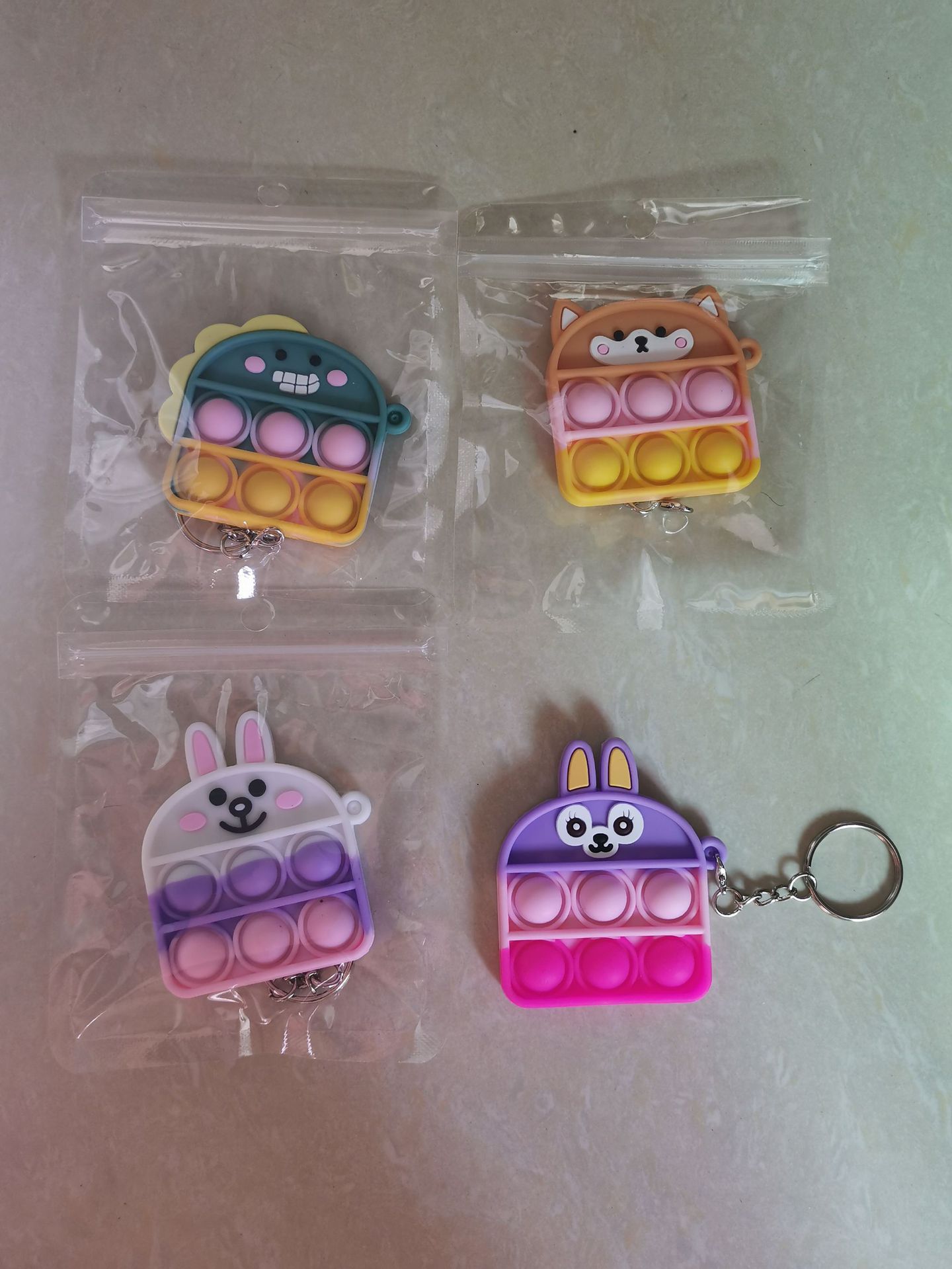 Amazon Mouse Killer Pioneer Keychain Pendant Finger Bubble Music Mouse Killer Pioneer Decompression Keychain Decompression Toy