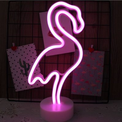Ins neon love LED love letter love flamingo small night light decoration lights decoration Christmas lights
