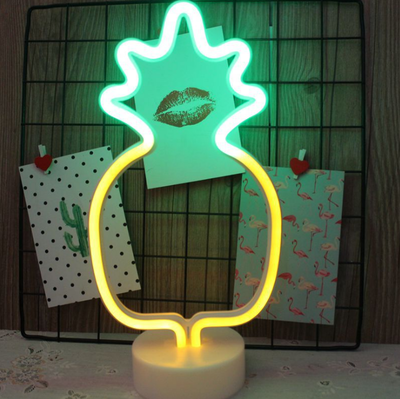 Ins neon LED letters love star flamingo small night light decoration lights decoration Christmas lights