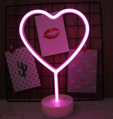 Ins neon LED letters love star flamingo small night light decoration lights decoration Christmas lights