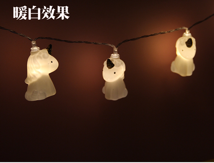 LED unicorn lamp series cute pet animal model children's room decorative lights Christmas lights series festive lights LED unicorn lamp series cute pet animal model children's room decorative lights Christmas lights series festive lights