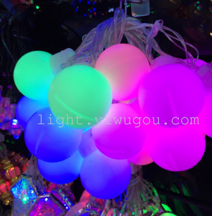 5 cm ball LED lamp string lights Christmas lights wedding decoration bar
