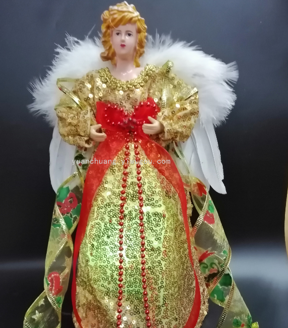 Christmas Angel Ornaments with Lights Angel Ornaments Christmas Decorations Christmas Tree Top Decoration New