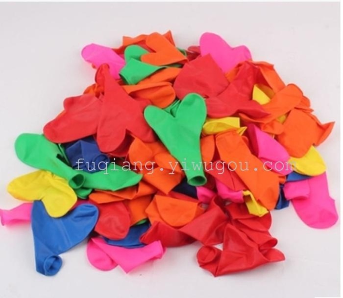 Mixed or pure latex love balloon inflatable toys