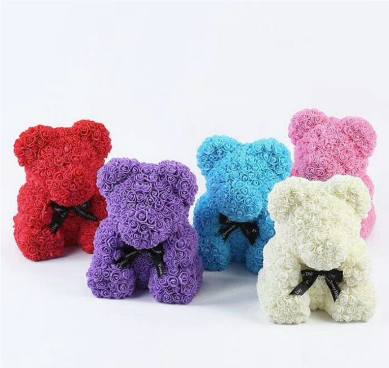 Lover Christmas Gift PE Foamflower Bear Raid Puppy Send Girlfriend Girlfriends Festival Promotion Gift Wholesale Lover Christmas Gift PE Foamflower Bear Raid Puppy Send Girlfriend Girlfriends Festival Promotion Gift Wholesale