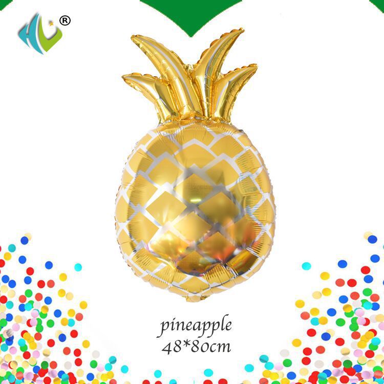 Factory direct fruit balloon children's birthday party decoration balloon large shaped vegetable aluminum film balloon Factory direct fruit balloon children's birthday party decoration balloon large shaped vegetable aluminum film balloon
