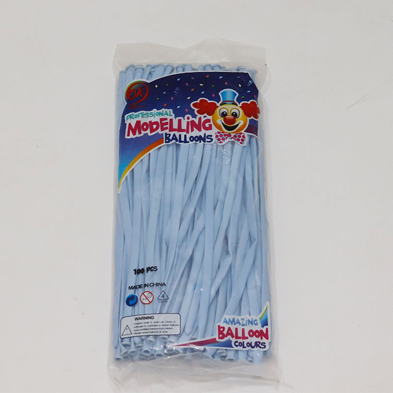 Macaron 260 Long Magic Balloon Children's Woven Doll Shape Creative Thickening Candy Color Balloon Wholesale