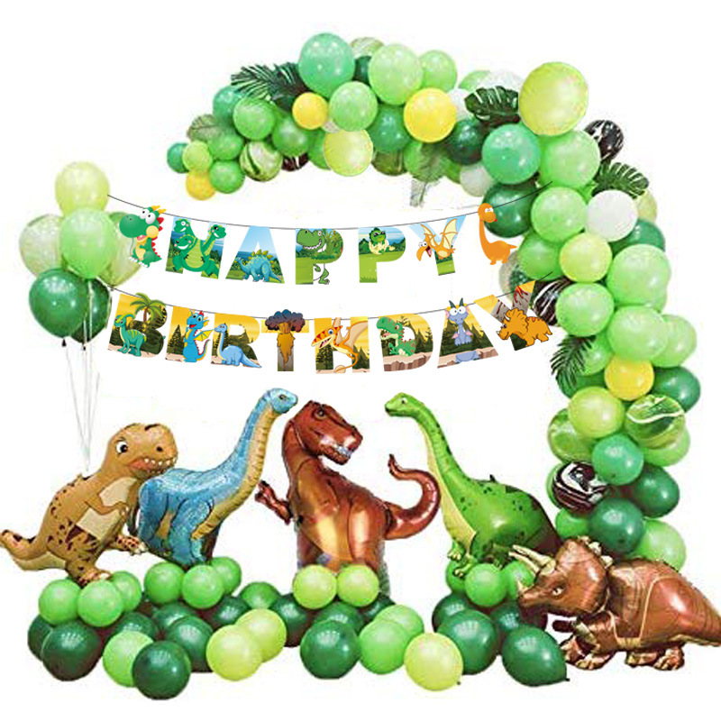 Dinosaur Balloon Garland Set Happy Birthday Balloon Banner Large Dinosaur Balloon Dinosaur Theme Party Dinosaur Balloon Garland Set Happy Birthday Balloon Banner Large Dinosaur Balloon Dinosaur Theme Party