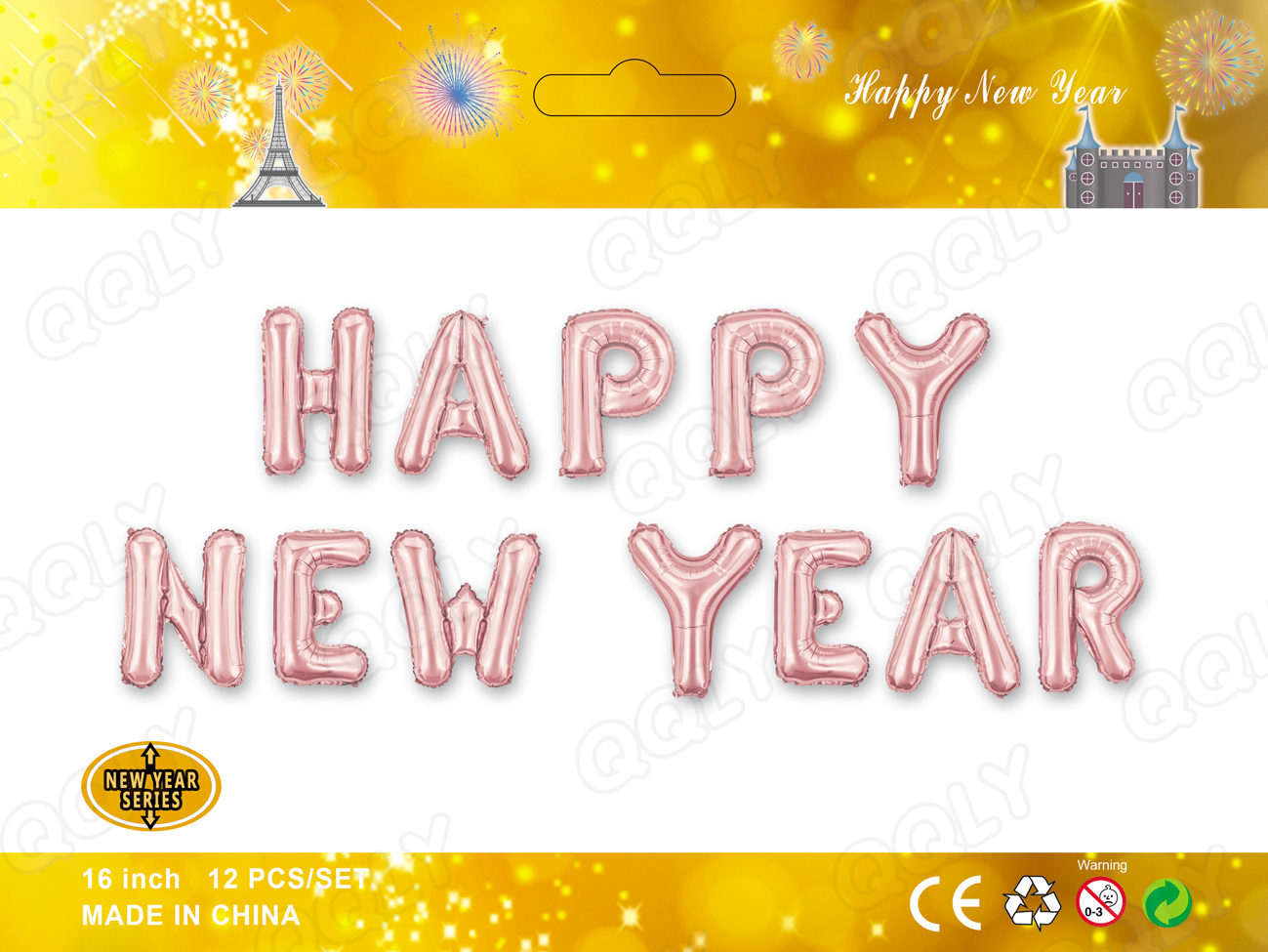 Letter Balloon Customization English Birthday Anniversary Company School Activity Decoration New Year&#039;s Day New Year Decoration Party