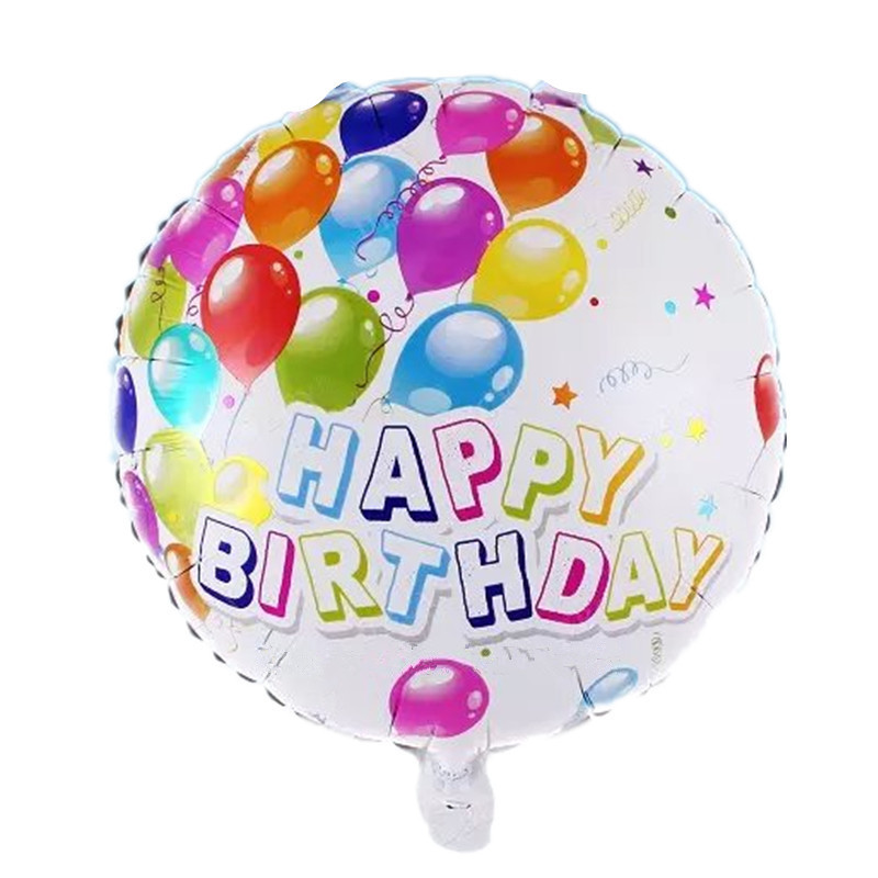 Wholesale 18-Inch round Christmas Series Aluminum Balloon Party Wedding Celebration Decoration Aluminum Foil Balloon