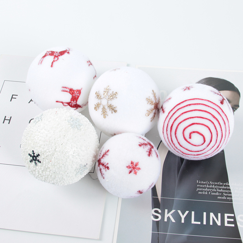Ball Christmas Decorations Christmas Gift Bag Christmas Tree Ornaments Large Quantity and Excellent Price Supplier
