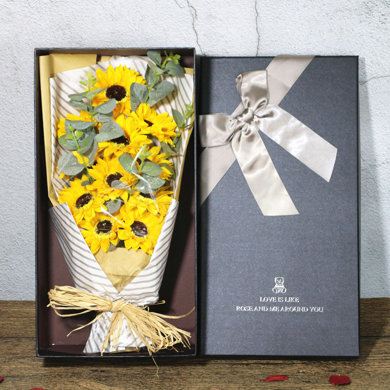 Rose Soap Flower Creative Soap Flower Mini Bouquet 520 Valentine's Day Wedding Commemorative Christmas Novelty Gift