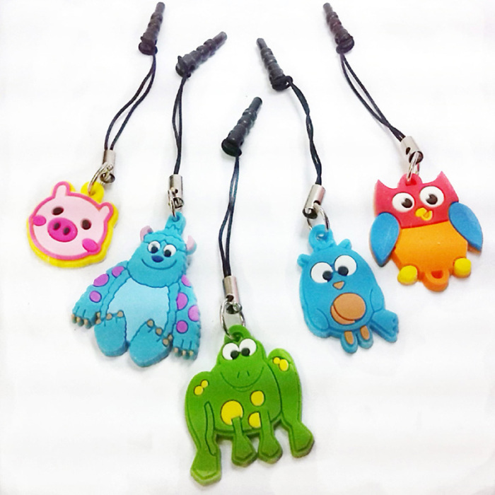 Valentine's Day Gifts Christmas gifts flowers cartoon mobile phone pendant dust plug Valentine's Day Gifts Christmas gifts flowers cartoon mobile phone pendant dust plug