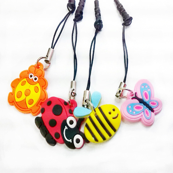 Valentine's Day Gifts Christmas gifts flowers cartoon mobile phone pendant dust plug Valentine's Day Gifts Christmas gifts flowers cartoon mobile phone pendant dust plug