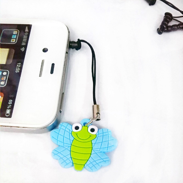 Valentine's Day Gifts Christmas gifts flowers cartoon mobile phone pendant dust plug Valentine's Day Gifts Christmas gifts flowers cartoon mobile phone pendant dust plug
