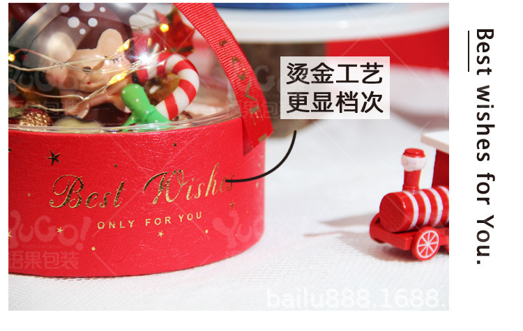 Christmas Flower Pot Cake Decorative Ornaments Transparent Hemisphere Mousse Ball Cake Inserting Card Christmas Gift Box Packing Box Christmas Flower Pot Cake Decorative Ornaments Transparent Hemisphere Mousse Ball Cake Inserting Card Christmas Gift Box Packing Box