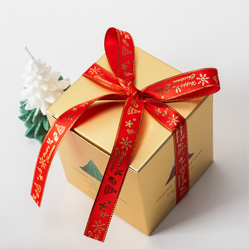 Tang De Christmas Gift Christmas Tree Shape Aromatherapy Candle Creative Festival Ice Flower Candle Atmosphere Decoration
