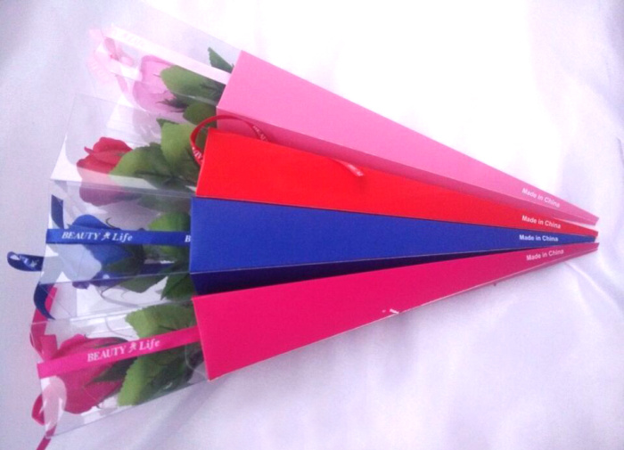 Christmas High Simulation Single Rose Soap Flower Preserved Fresh Flower Qixi Valentine's Day Mother's Day Teacher's Day Gift Wholesale