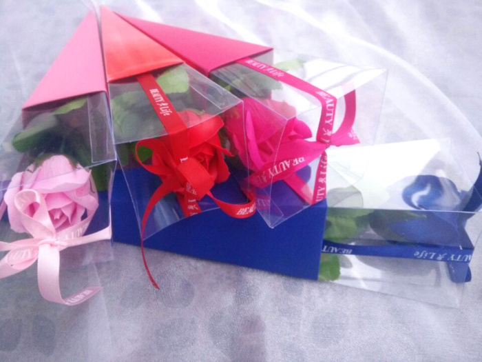 Christmas High Simulation Single Rose Soap Flower Preserved Fresh Flower Qixi Valentine's Day Mother's Day Teacher's Day Gift Wholesale