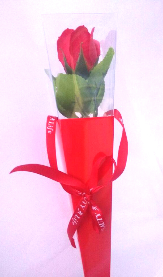 Christmas High Simulation Single Rose Soap Flower Preserved Fresh Flower Qixi Valentine's Day Mother's Day Teacher's Day Gift Wholesale