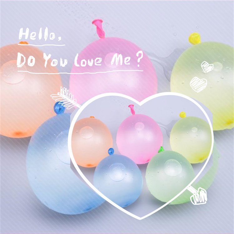 Factory Direct Sales Rainbow Color Bags of Water Balloon Water Balloon Vent Ball Water Ball Customized Summer Hot Sale