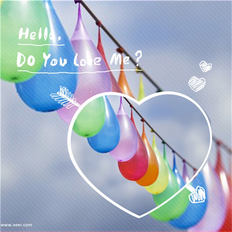 Factory Direct Sales Rainbow Color Bags of Water Balloon Water Balloon Vent Ball Water Ball Customized Summer Hot Sale