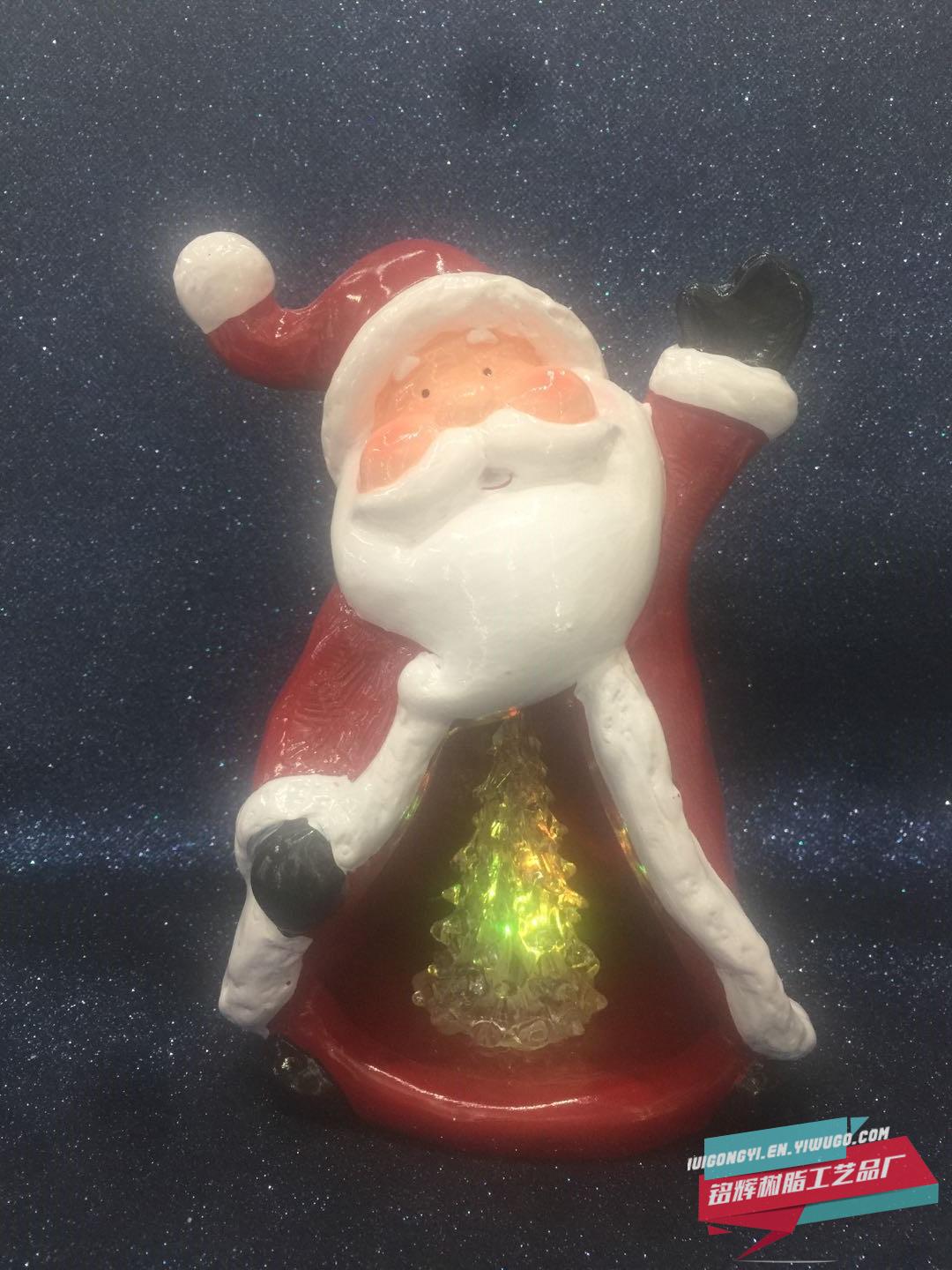 Good Spirit Western Creative Christmas Tree Santa Claus Gift Selling Decorated LED Santa Claus Candlestick Good Spirit Western Creative Christmas Tree Santa Claus Gift Selling Decorated LED Santa Claus Candlestick