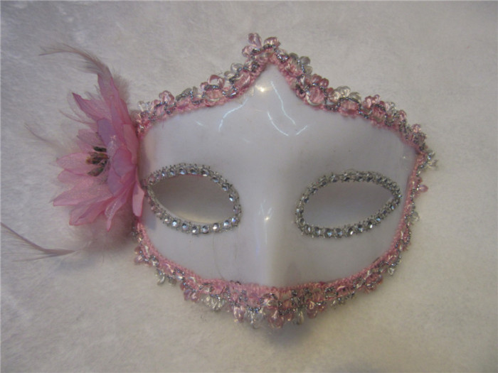 [factory direct sales] three root hair root hair paste cloth embroidery butterfly dance Mask Halloween party supplies