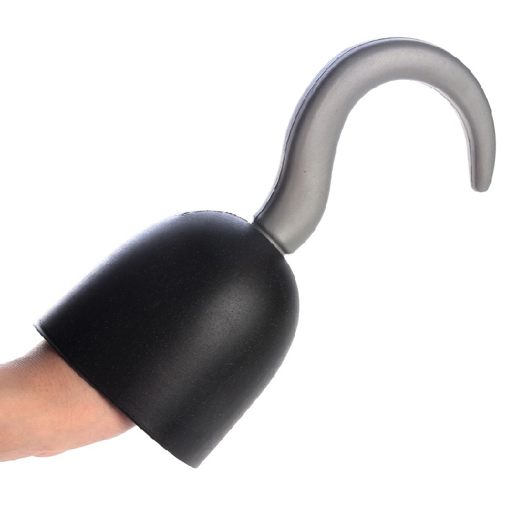 Halloween Supplies Weapons and Equipment Pirates Of The Caribbean Hook Pirates Hand Crocheting Weapons and Equipment Props Children&#039;s Toys