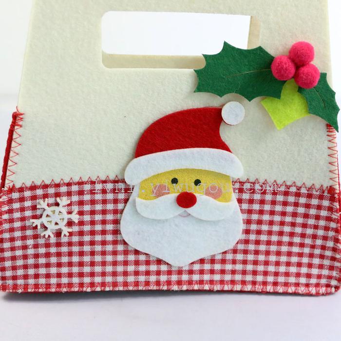 Christmas gifts Santa Claus gift bag non-woven bags of Candy Bag Christmas decorations