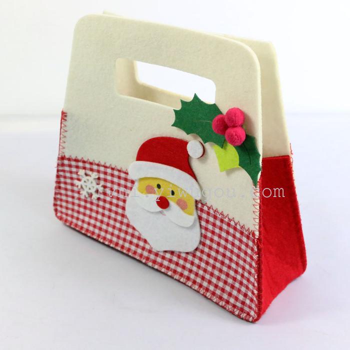 Christmas gifts Santa Claus gift bag non-woven bags of Candy Bag Christmas decorations