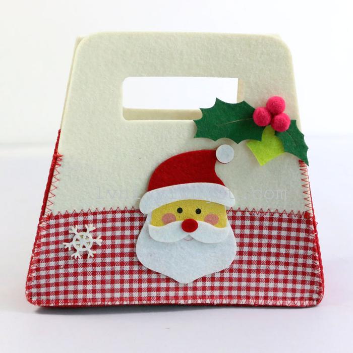 Christmas gifts Santa Claus gift bag non-woven bags of Candy Bag Christmas decorations