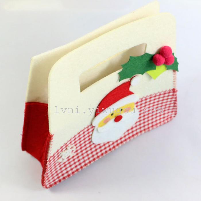 Christmas gifts Santa Claus gift bag non-woven bags of Candy Bag Christmas decorations