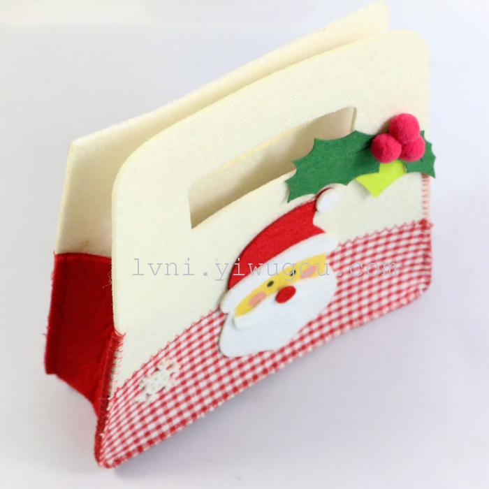 Christmas gifts Santa Claus gift bag non-woven bags of Candy Bag Christmas decorations