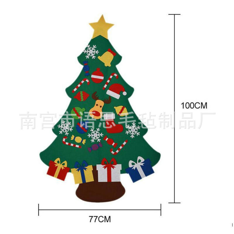 Spot Felt Small Christmas Tree Handmade DIY Non-Woven Christmas Tree Decoration Christmas Mini Christmas Tree Spot Felt Small Christmas Tree Handmade DIY Non-Woven Christmas Tree Decoration Christmas Mini Christmas Tree