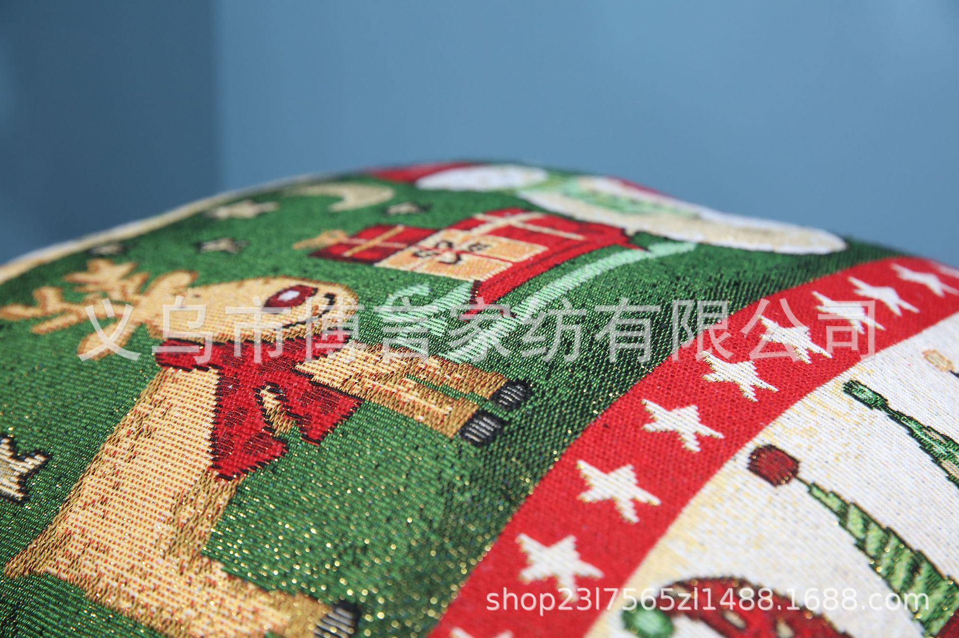 2022 New Amazon AliExpress Pillow Bedside Cushion Jacquard Cotton Santa Claus Snowman Pillow Cover 2022 New Amazon AliExpress Pillow Bedside Cushion Jacquard Cotton Santa Claus Snowman Pillow Cover