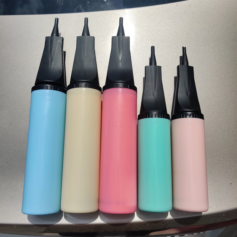 Factory Wholesale Balloon Pump Macaron Pump Balloon Air Pump Portable Two-Way Pump Accessories