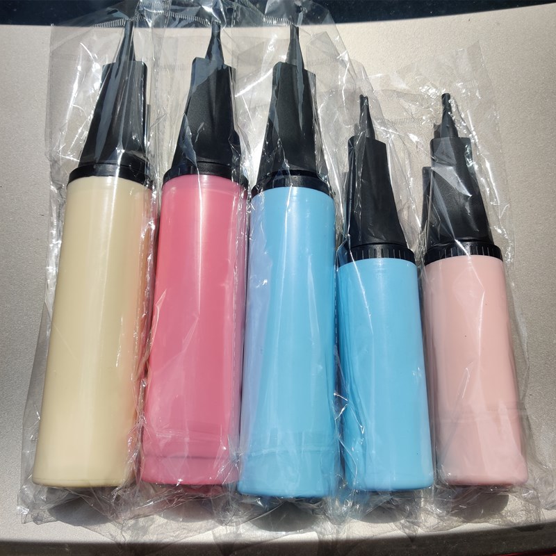 Factory Wholesale Balloon Pump Macaron Pump Balloon Air Pump Portable Two-Way Pump Accessories