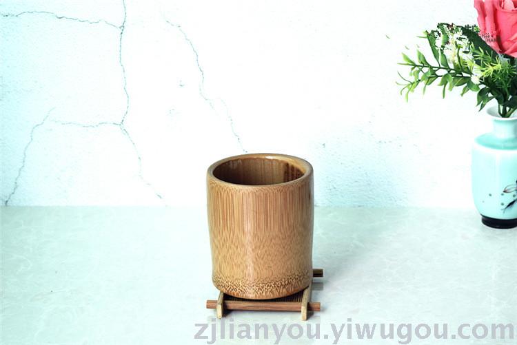 Features handmade bamboo tea cups water cup Bamboo cup practical trumpet factory customization can be carved