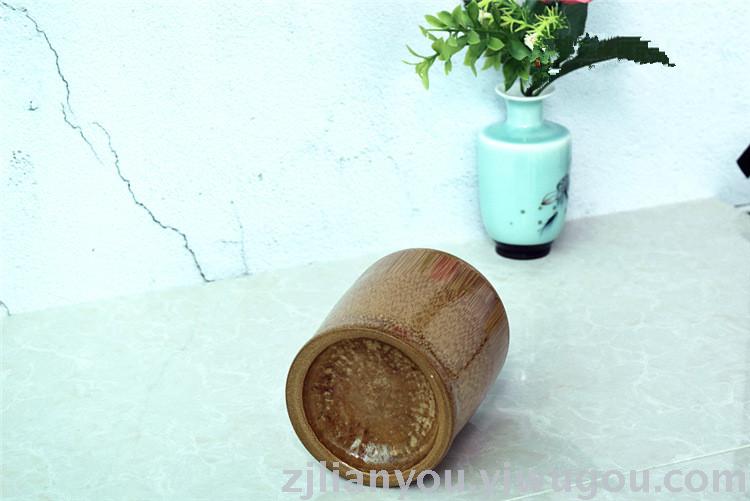 Features handmade bamboo tea cups water cup Bamboo cup practical trumpet factory customization can be carved