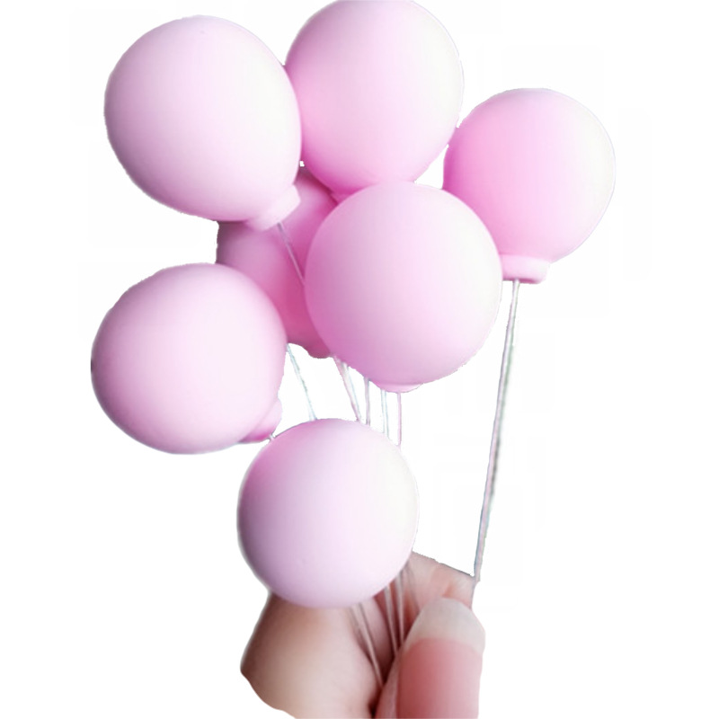 Xinrui Balloon Baking Decoration Ins Style Cake Clay Balloon Dessert Trolley Air Outlet Decoration Balloon