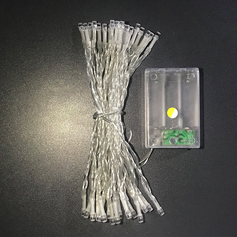 LED Colored Lamp Flashing Light String Light Lighting Chain Light Starry Sky Lighting Chain Battery Light Holiday GenOptics Aura Essence Christmas Tree Low Voltage Decorative Light