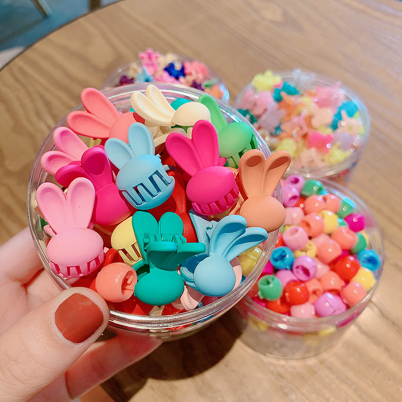 Baby Hair Clips Princess Girl Small Flower Grip Girl Baby Headdress Korean Children Cute Trumpet Hairpin Hair Ornaments