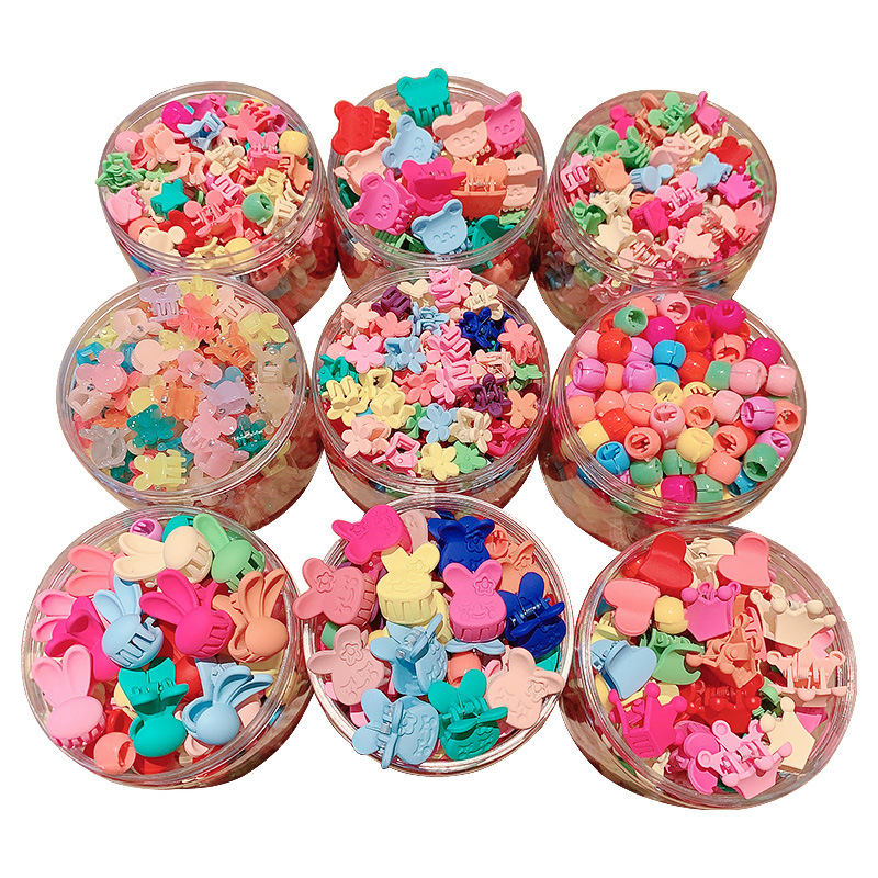 Baby Hair Clips Princess Girl Small Flower Grip Girl Baby Headdress Korean Children Cute Trumpet Hairpin Hair Ornaments