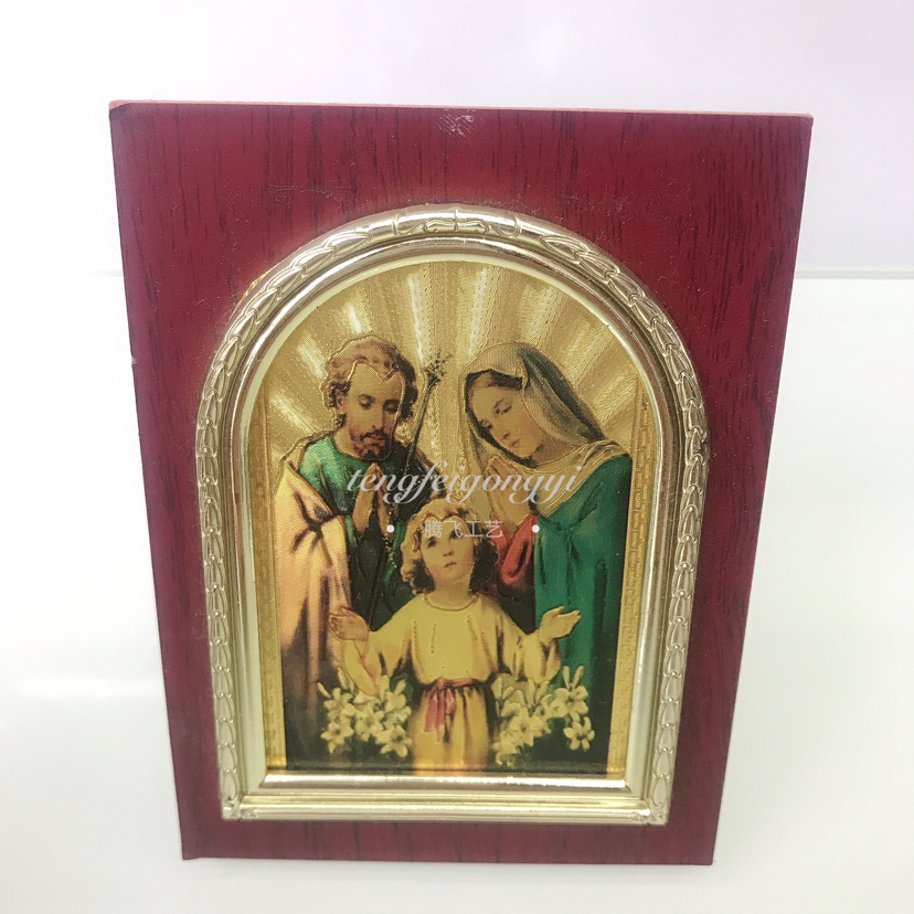 Catholic trumpet lace photo frame door side frame Catholic trumpet lace photo frame door side frame