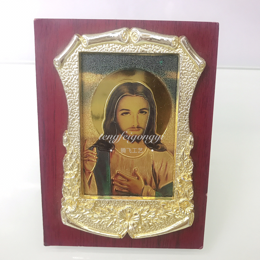 Catholic trumpet lace photo frame door side frame Catholic trumpet lace photo frame door side frame